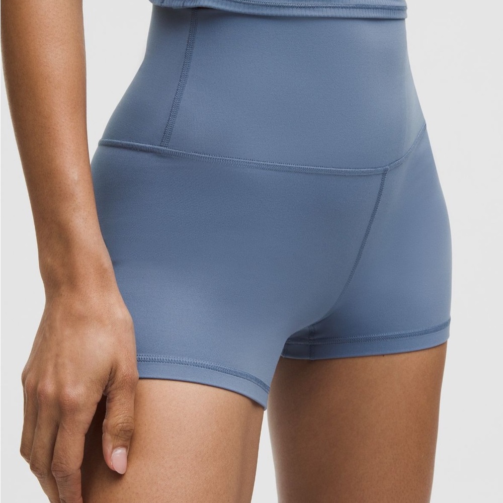 Lululemon Women's Align Shorts in “washed denim”